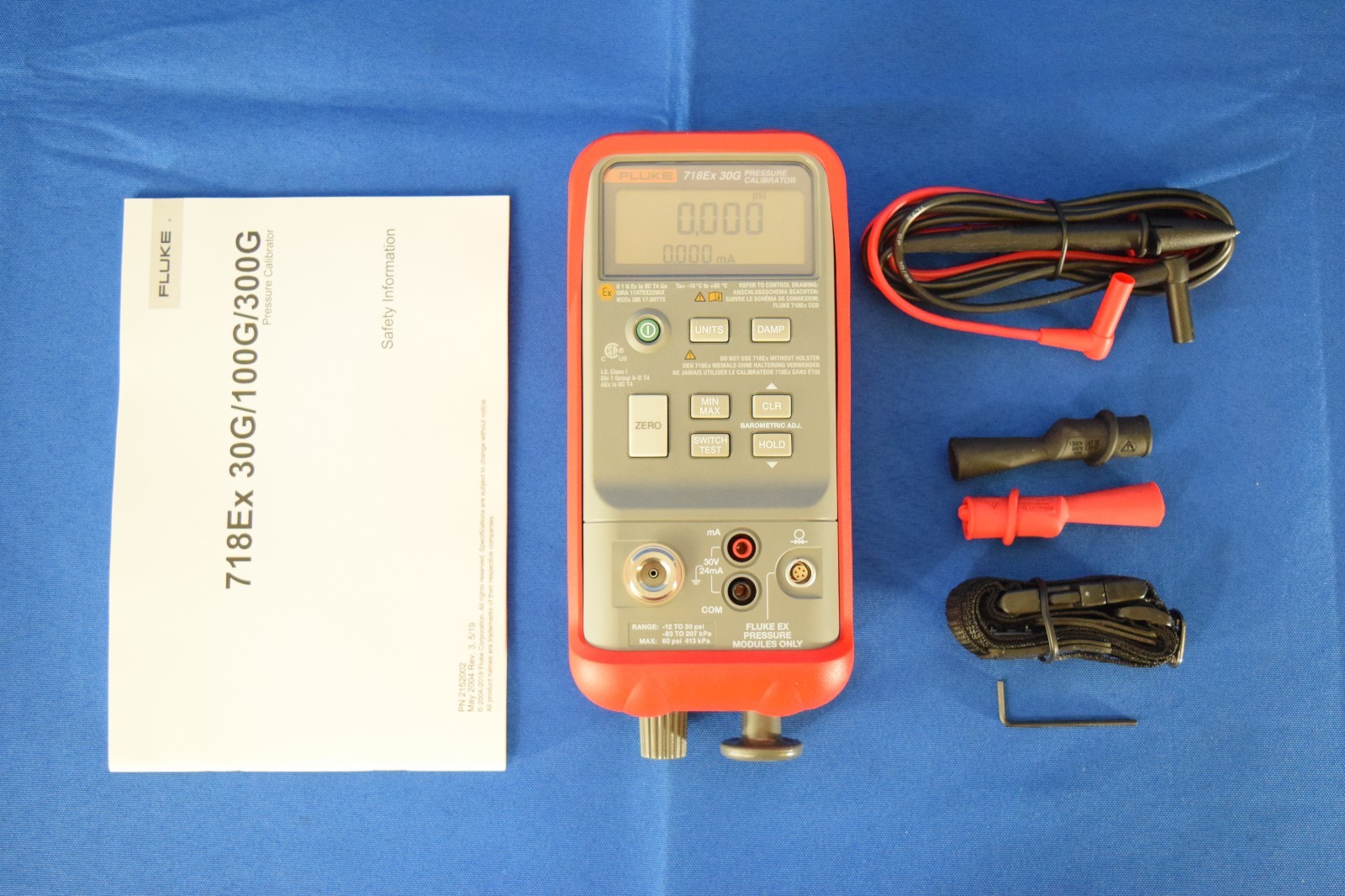 Fluke 718Ex 30G Pressure Calibrator