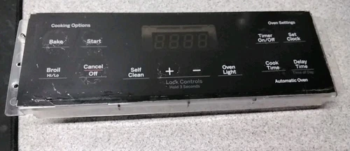 Ge Oven Control Board (Marks On Buttons) P# 164d8450g169