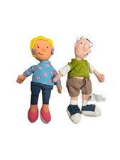 Vintage Disney Store Doug and Patti Nickelodeon Mini Bean Bag Plush Lot of 2