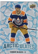 2024-25 UPPER DECK ICE ARTICULATES INSERT #AT-12 OILERS - CONNOR McDAVID