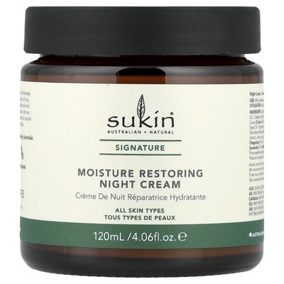 Moisture Restoring Night Cream, All Skin Types, 4.06 fl oz (120 ml)