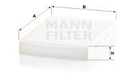 Mann-Filter CU27009 Filter, Innenraumluft Passend FüR Fiat Opel Renault