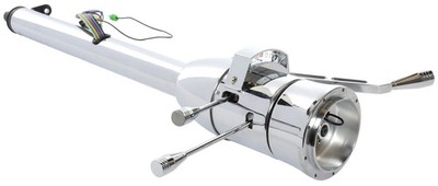 JEGS Column Shift Steering Column with Tilt, 2 in. Diameter, 28 in. Length