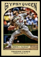 Jaime Garcia 2011 Topps Gypsy Queen #190 Cardinals MLB READ FREE SHIPPING