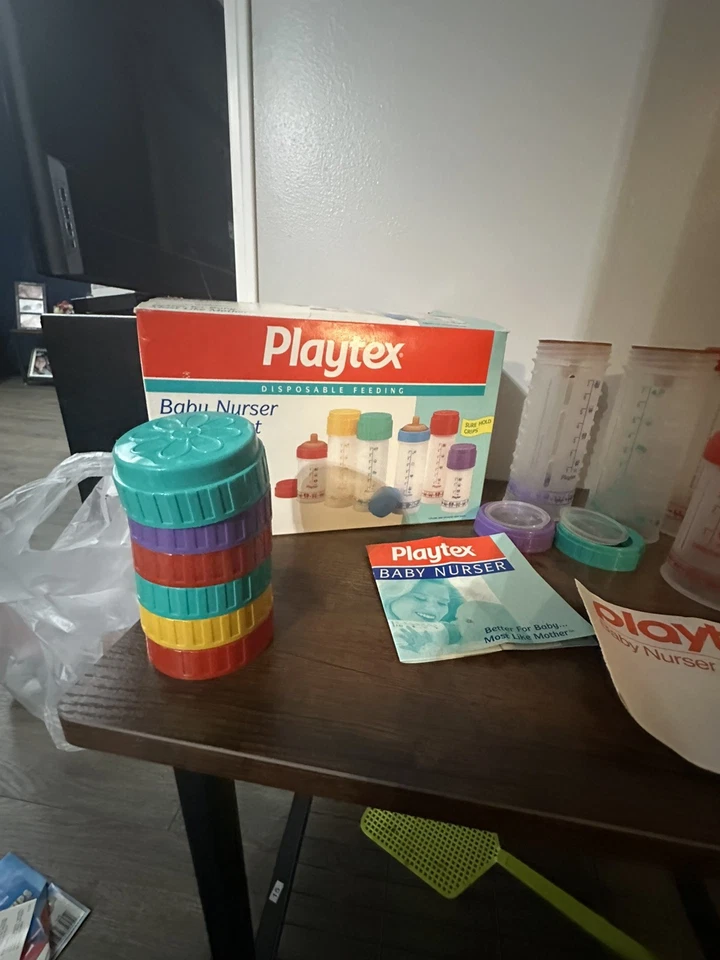 DE COLECCIÓN PLAYTEX Drop-Ins Desechable Alimentación Completo Bebé Juego de Inicio Botellas Foto 3 de 4