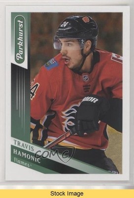 2019-20 Upper Deck Parkhurst ePack Gold Travis Hamonic #84 READ 0w8
