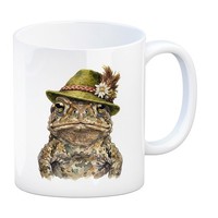 ErdkröTe Mit AlpenläNdischem Trachtenhut Kaffeebecher