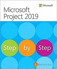 Microsoft Project 2019 Step - Paperback, by Lewis Cindy; Chatfield - Very Good