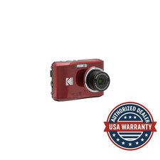 Kodak PIXPRO FZ45 Friendly Zoom 16MP Digital Camera 2.7 in LCD Screen Red 