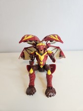 Bakugan Helix Dragonoid Gundalian Bakumorph 6" Figur Big Ball Large Pyrus Red