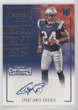 2016 Panini Contenders Rookie Ticket Cyrus Jones #126 Auto 0ja2