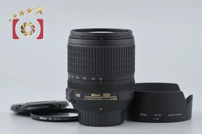 Nikon 18-105mm f/3.5-5.6 Camera Lenses for sale - eBay