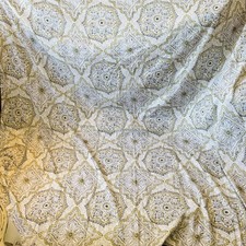 Mainstay Green Blue Gray Black White Boho Polyester Shower Curtain 68 X 72