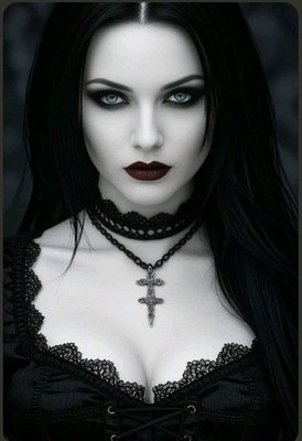 4x6 Color Photo Print Women Famous Fan Art ai Fantasy superhero cosplay Dark 39d