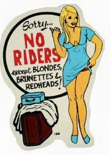 SEXY PIN UP HOT ROD MOTORCYCLE RAT FINK TOOLS FUNNY STICKER - 第 1/1 張圖片