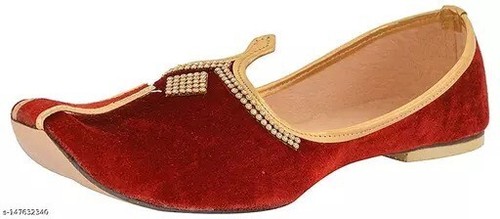 Herren Jutti Royal Mojari Handgefertigte Khussa Schuhe Indien Stil Jooti Punjabi Juti