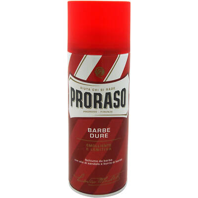 *1-Pack* Proraso Shaving Foam Moisturizing & Nourishing 13.5 Oz Red 400184