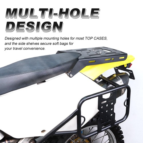 Luggage Rack Saddlebag Support Racks Fit For Suzuki DRZ400SM DR-Z400SM 2005-2024 - Picture 12 of 20