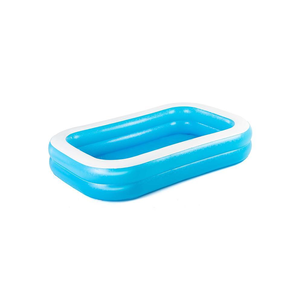 Bestway Swimming Pool 8ft Rectangular Inflatable Kids Family Pool