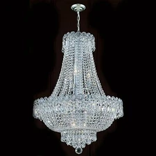 French Empire Crystal Chandelier Lighting Modern Pendant Lamp Hanging Fixtures