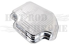 Gm Chevy Turbo 400 Chrome Automatic Transmission Pan 2 Stock Depth Th400