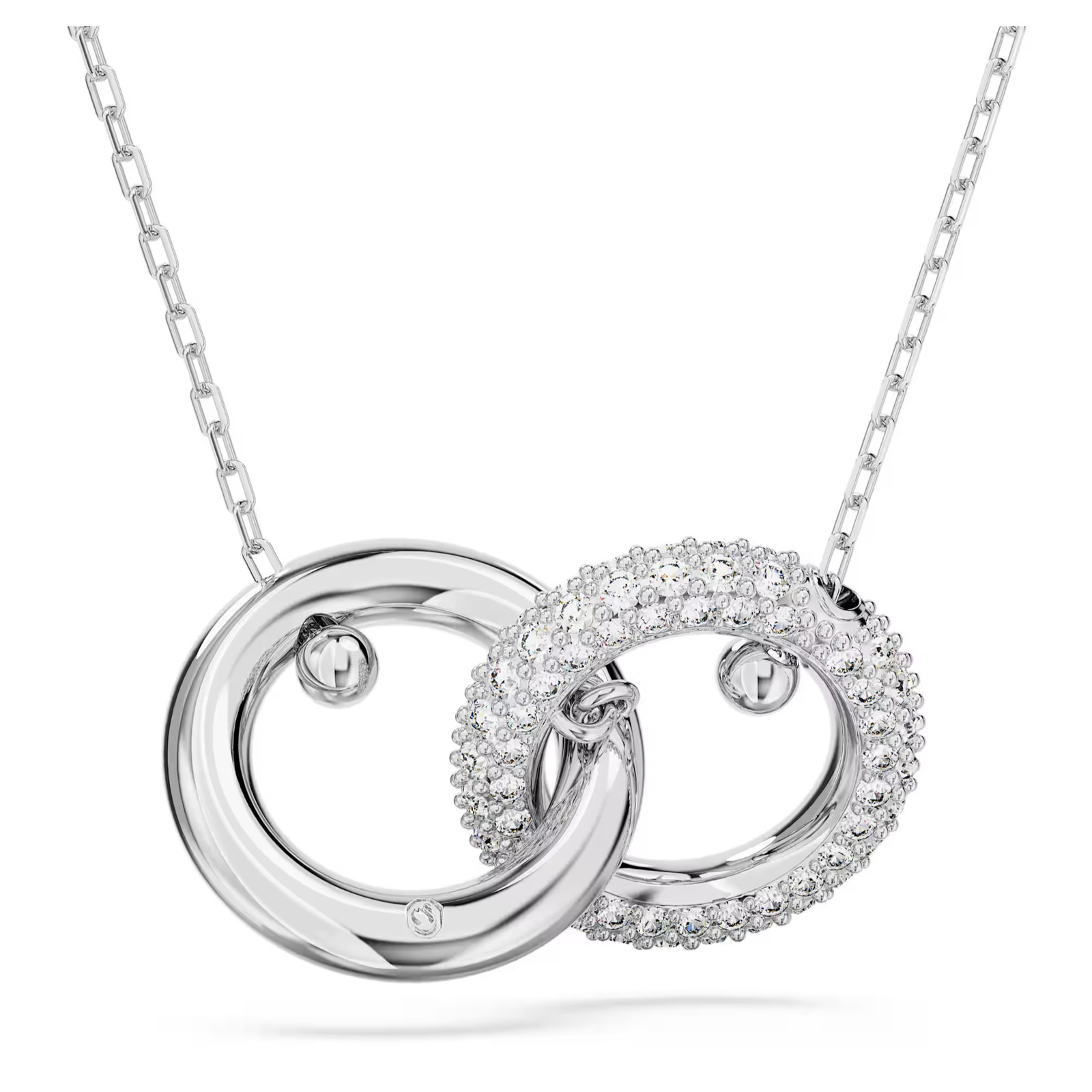 New Dextera pendant Interlocking loop, White, Rho… - image 2