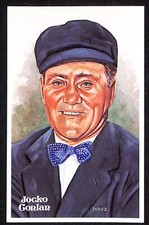 1980-01 Perez-Steele HOF Postcard #143 Jocko Conlan HOF  NM  D79618