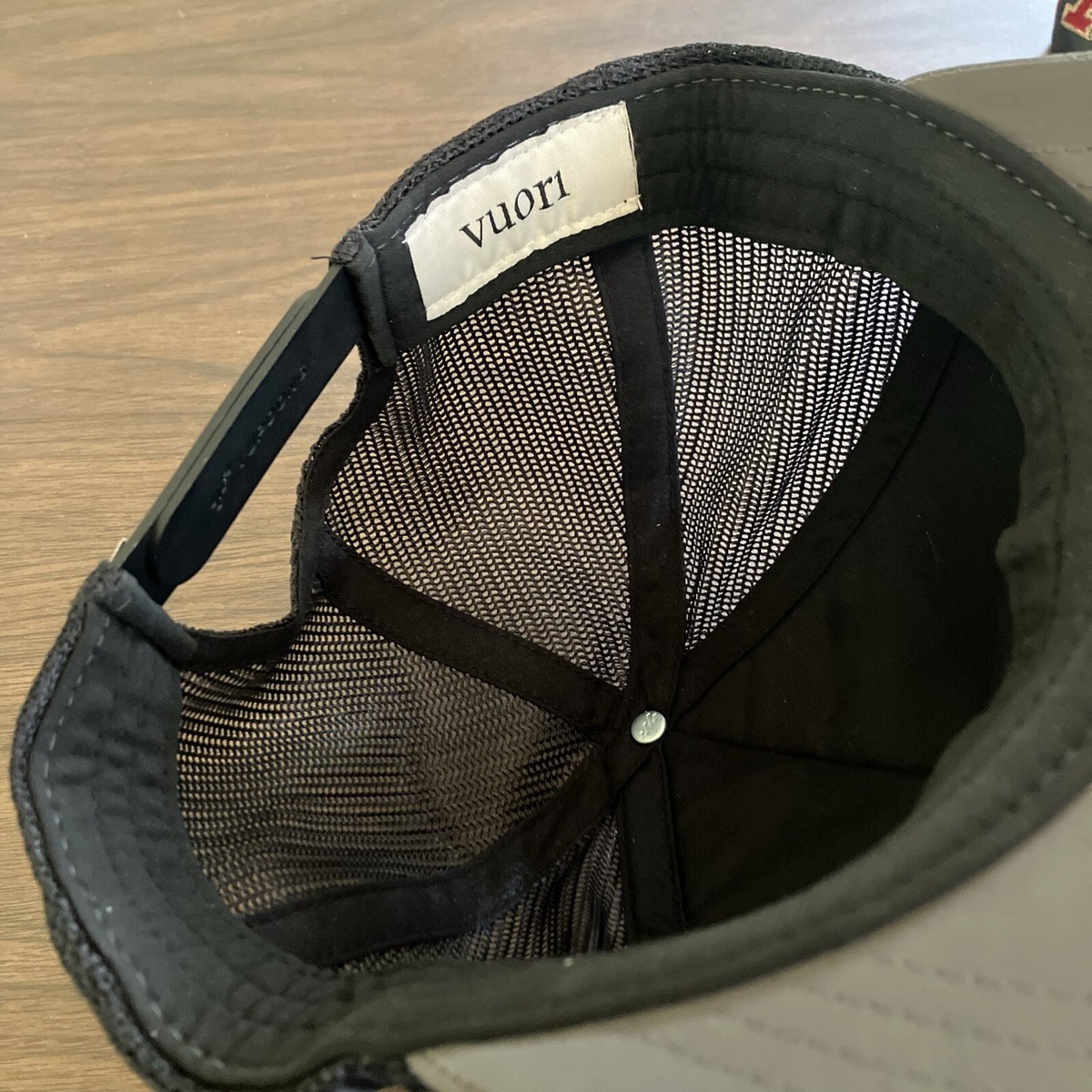 NWT Vuori Inspired Foam Trucker Hat The Rise The Shine Trucker Hat – Black Trucker Hat – Vuori main image 2