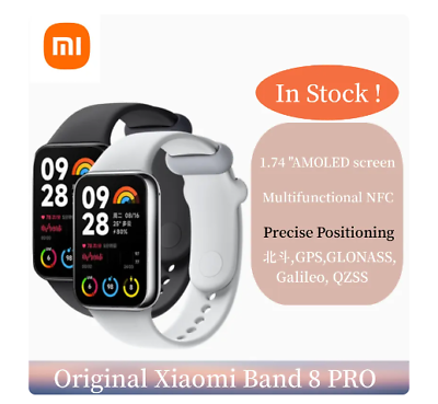 Xiaomi Mi Band 8 Pro CN Basic Version 1.74 Screen Smart Bracelet Wristband  2023