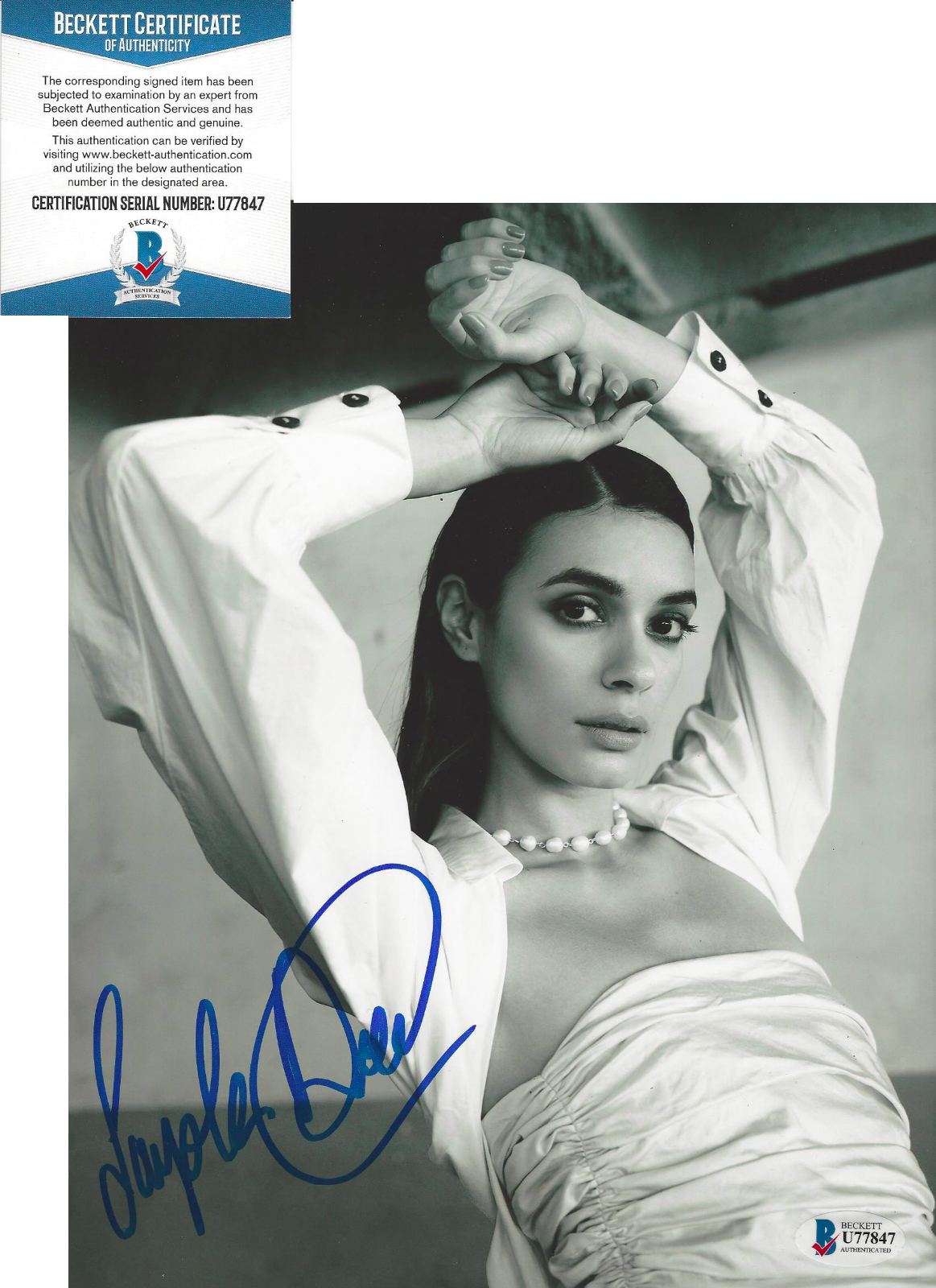 LAYSLA DE OLIVEIRA SIGNED SEXY 'LOCKE & KEY' 8x10 PHOTO ACTRESS BECKETT COA BAS | eBay