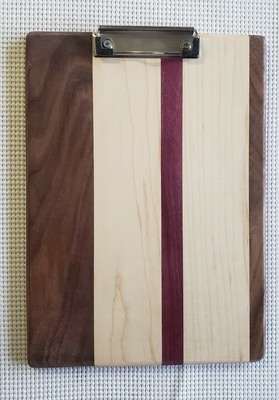 Large Clipboard Custom Handmade exotic wood office 
