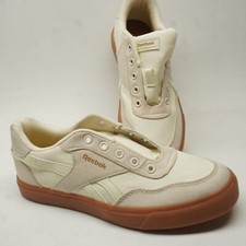 NEW Reebok Court Classic C Big Kids Unisex Boys Girls Sz 5K Cream No Laces