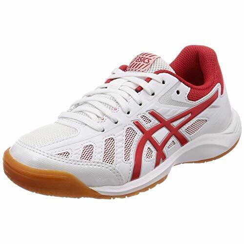 ASICS Table Tennis Shoes ATTACK HYPERBEAT SP3 1073A004 White Red US6.5(25cm) - Afbeelding 1 van 7