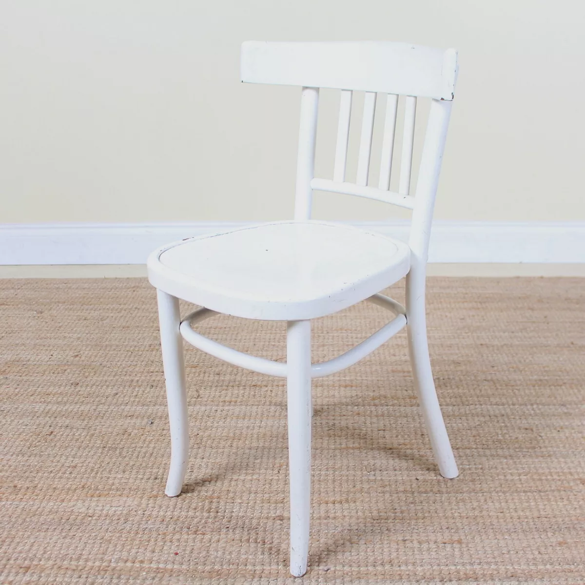 Antique white desk chair deals