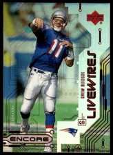 1999 Upper Deck Encore L10 Drew Bledsoe New England Patriots Football Card