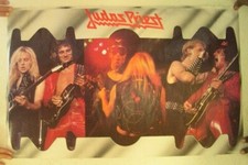 Judas Priest Poster Band Shot Collage Vintage