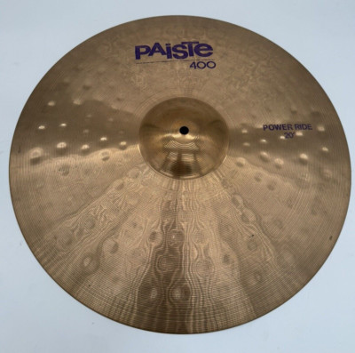 Paiste 400 Power Ride Cymbal - West Germany - 20'' Inch - 2200g