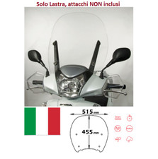 Isotta parabrezza solo lastra att orig per Honda sh 300 2011 2012 2013 2014H
