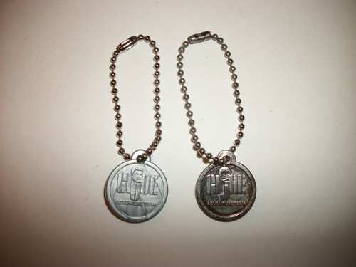 GI Joe Figure 12" 1/6 Scale 40th Replacement Repro Modern Dog Tags Lot x2 #2 - Picture 2 of 2