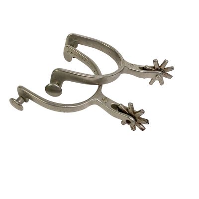 North and Judd Anchor Hallmark Western Cowboy Spurs 8 point