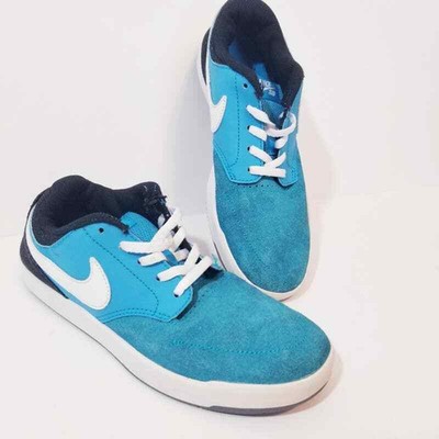 Nike SB Fokus GS Low Top Shoes Blue/Black Size 6Y | eBay