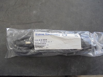 Extron - VGA M-M MD 6  26-238-01 Cable   NEW   