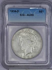 1934-D Peace Dollar $1 ICG AU55