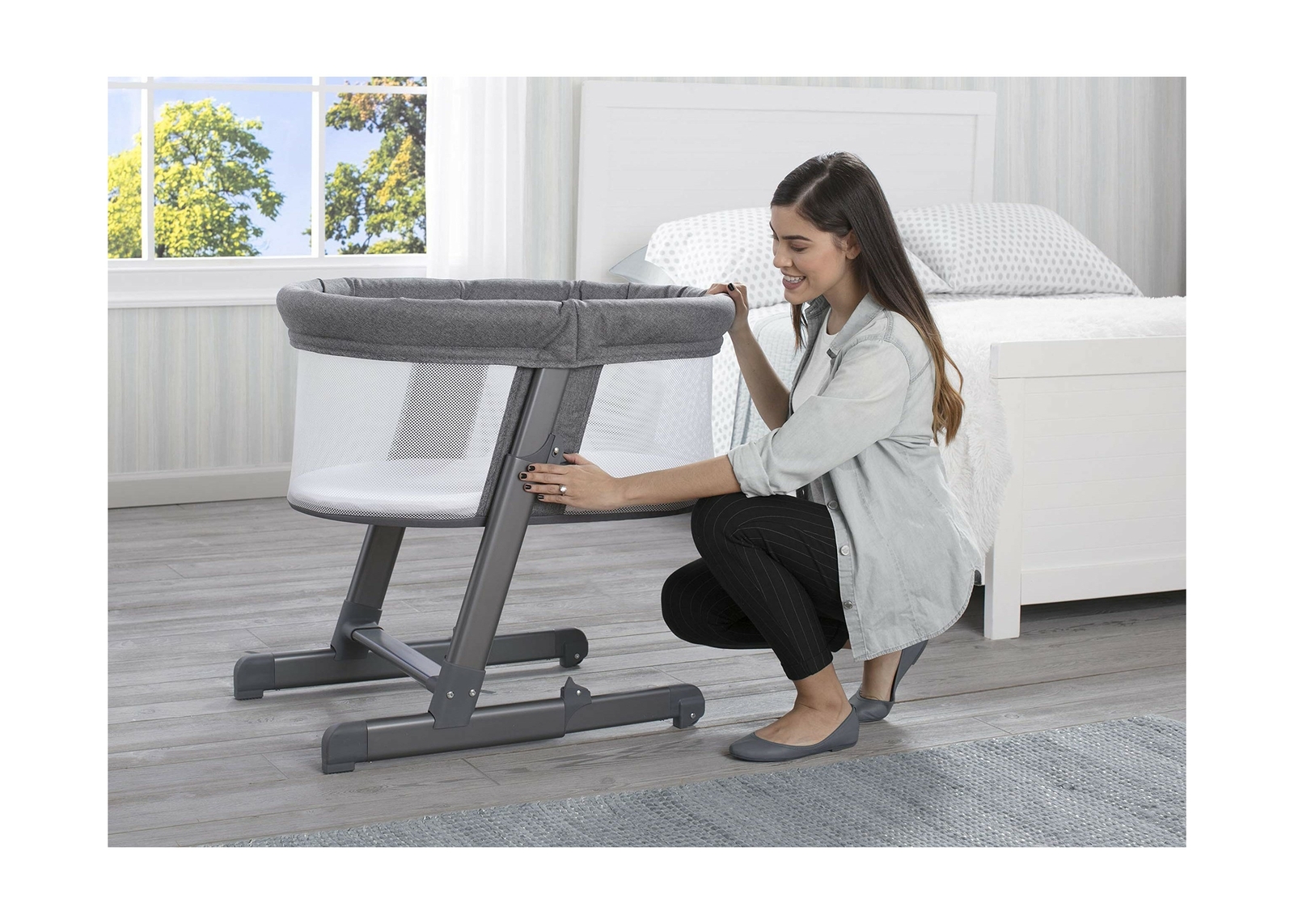 simmons oval bassinet