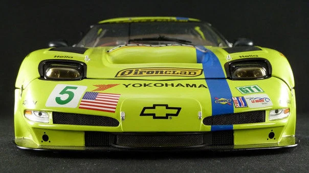 Coche de carreras Corvette Chevrolet55Chevy571963StingRay18Hot Rod 1:12 GMP 1970 A GRAN ESCALA Foto 4 de 4