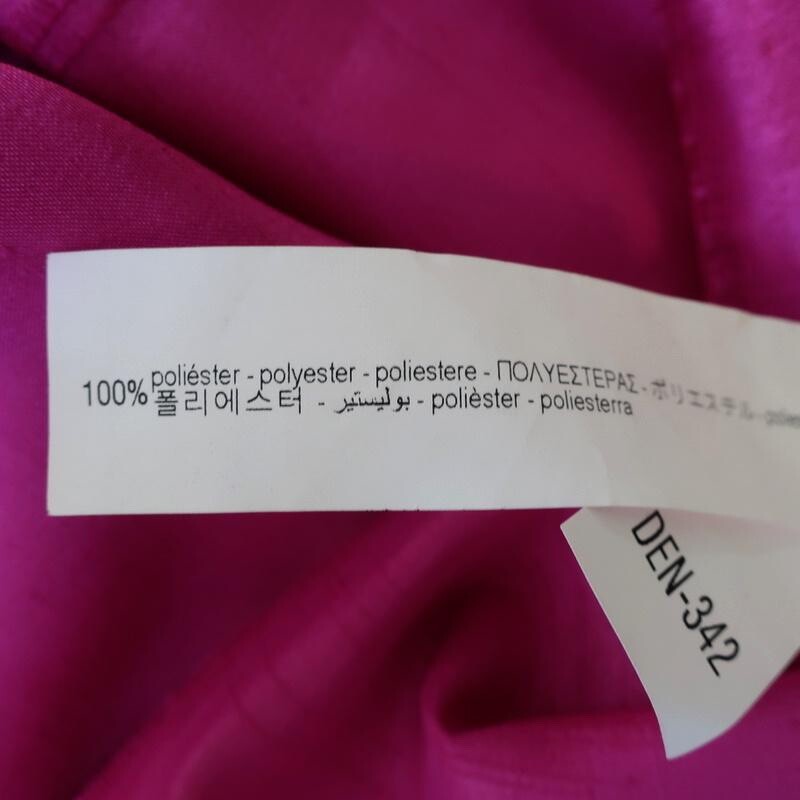 Zara Metallic Pink Mini Dress Ruffle XS Blogger Strapless Barbie Core Holiday   thumbnail 14