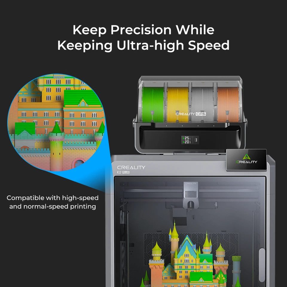Creality Grey Hyper PLA RFID 3D Printing Filaments High-speed Printing 1.75MM - Image 4 of 4