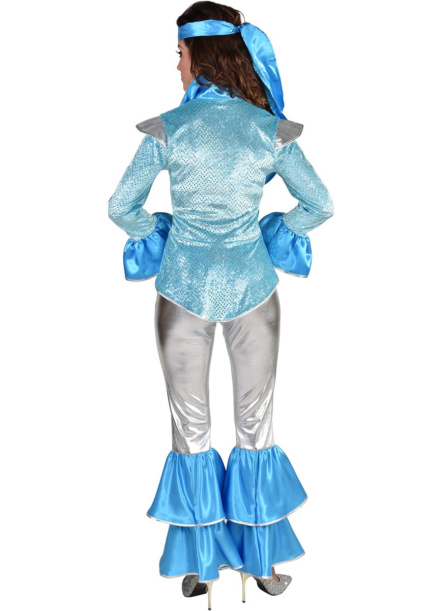Ladies 70's Dancing Queen Deluxe Stage Suit - sizes 6 - 22