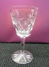 Vtg Waterford Irish Crystal Ashling Claret Wine Glass Never Used 1970's See Pics
