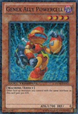 Yugioh Genex Ally Powercell DT04 Duel Terminal Super Parallel Rare Limited NM